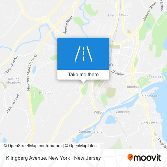 Mapa de Klingberg Avenue