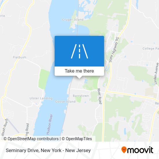 Mapa de Seminary Drive