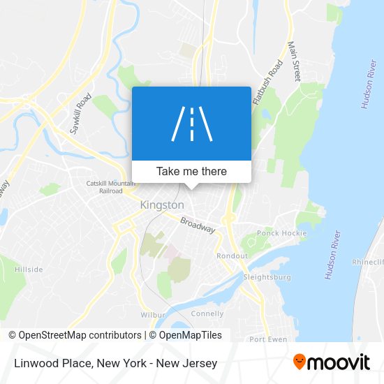 Mapa de Linwood Place