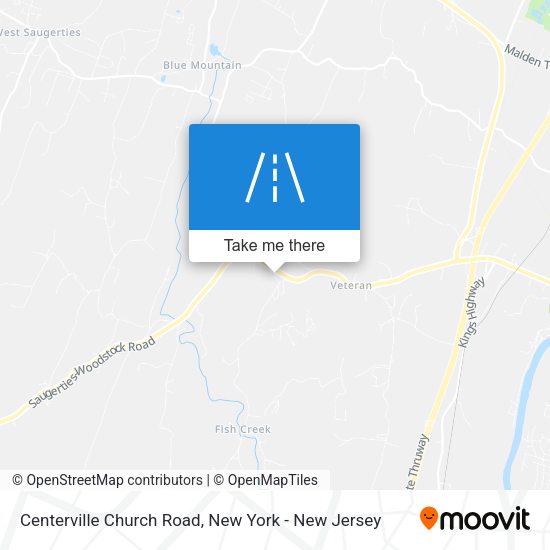 Mapa de Centerville Church Road