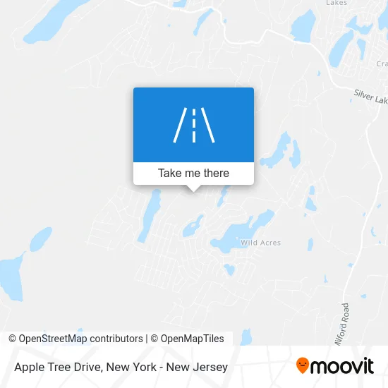 Apple Tree Drive map