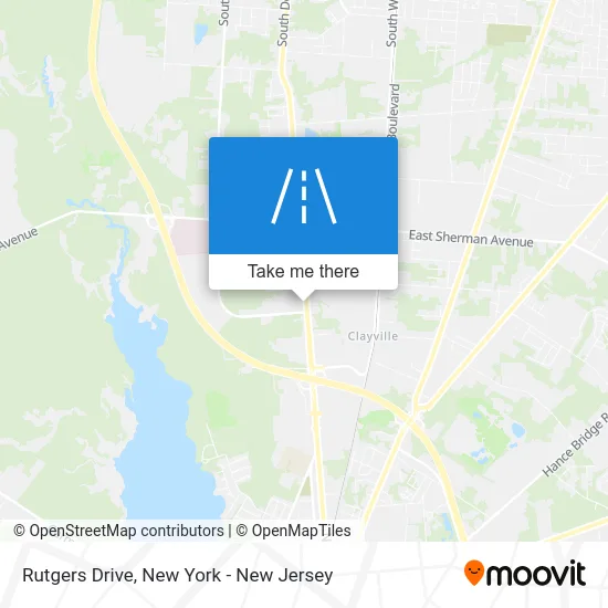 Rutgers Drive map