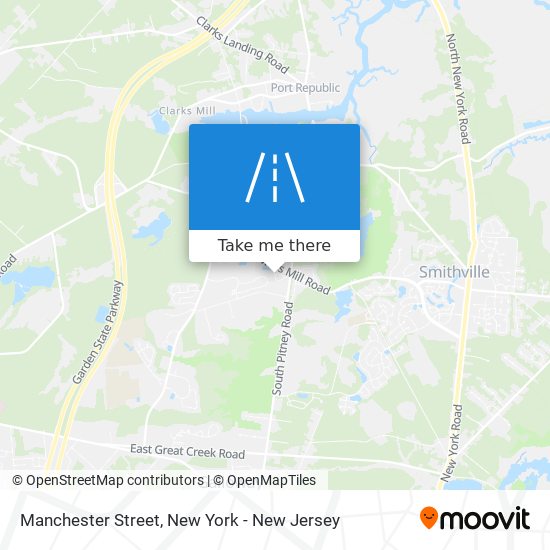 Manchester Street map