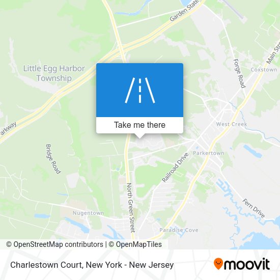 Mapa de Charlestown Court