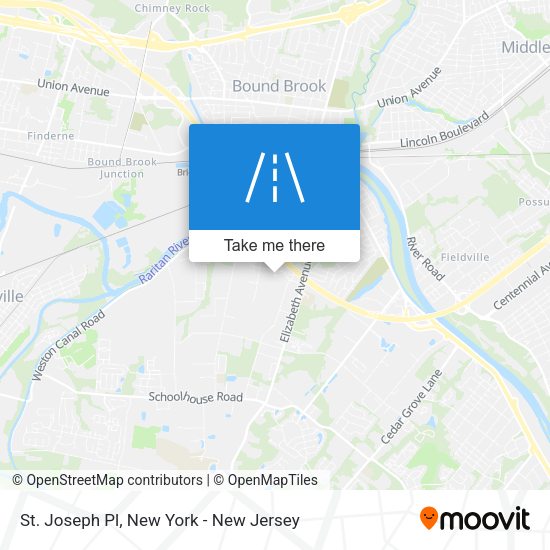 Mapa de St. Joseph Pl