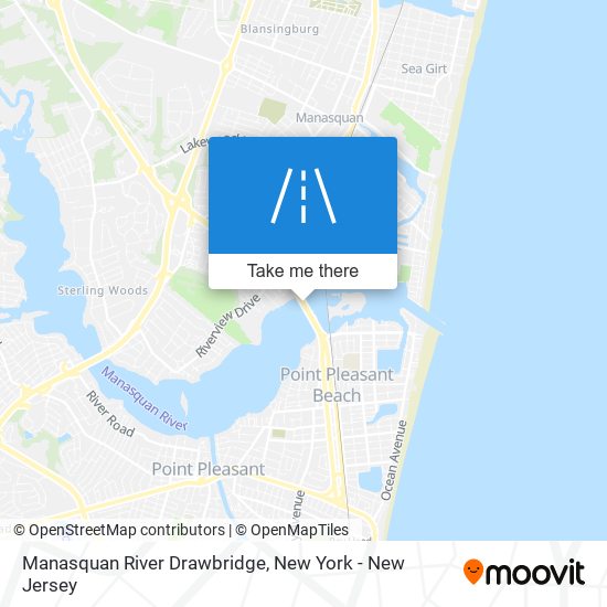 Mapa de Manasquan River Drawbridge