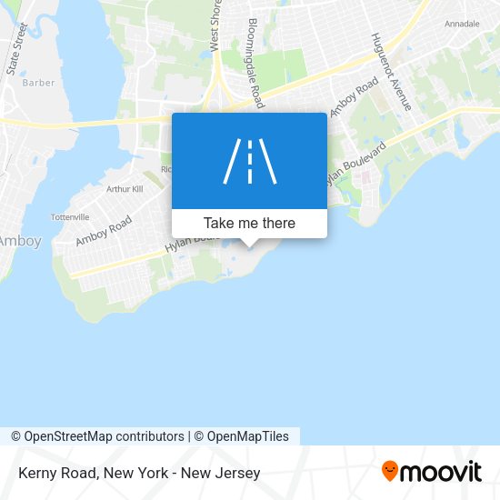 Mapa de Kerny Road