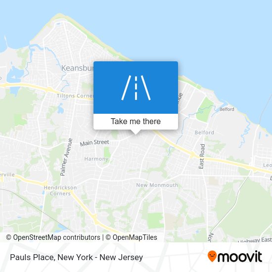 Mapa de Pauls Place