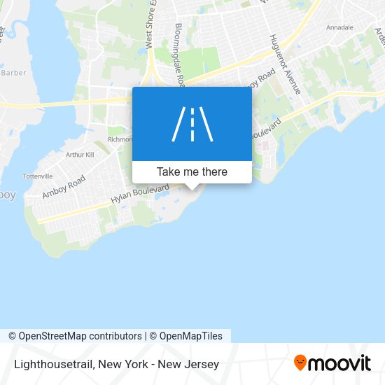 Mapa de Lighthousetrail