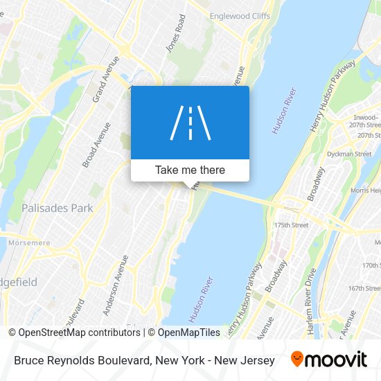 Bruce Reynolds Boulevard map