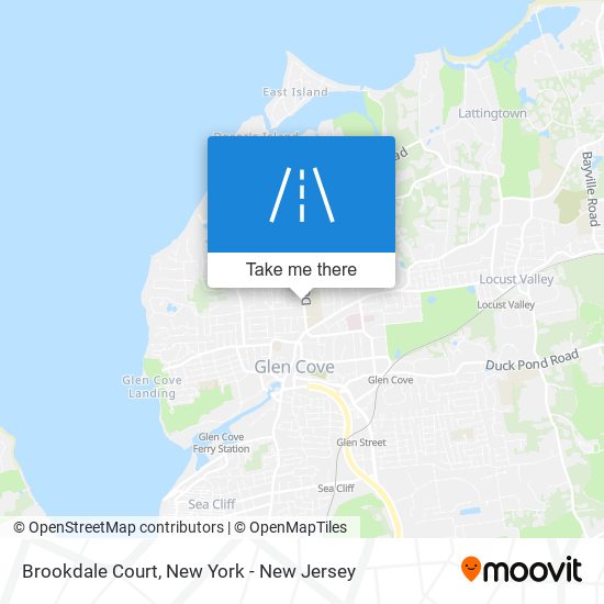 Brookdale Court map