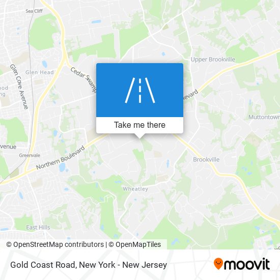 Mapa de Gold Coast Road