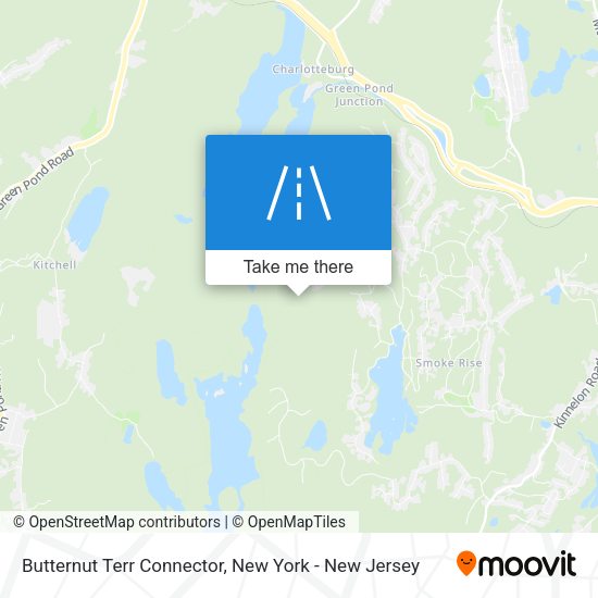 Butternut Terr Connector map