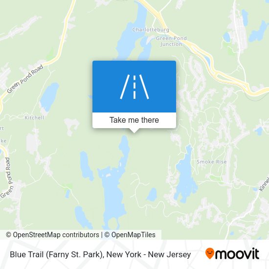 Mapa de Blue Trail (Farny St. Park)