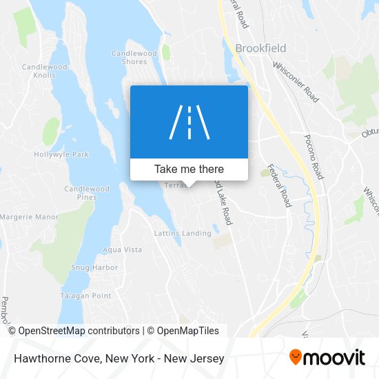 Mapa de Hawthorne Cove