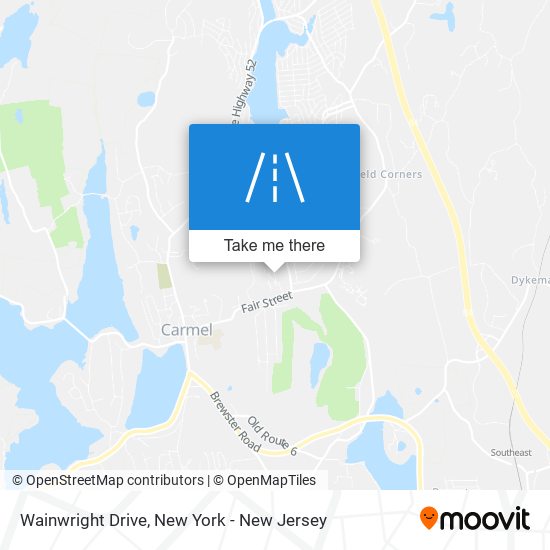 Mapa de Wainwright Drive