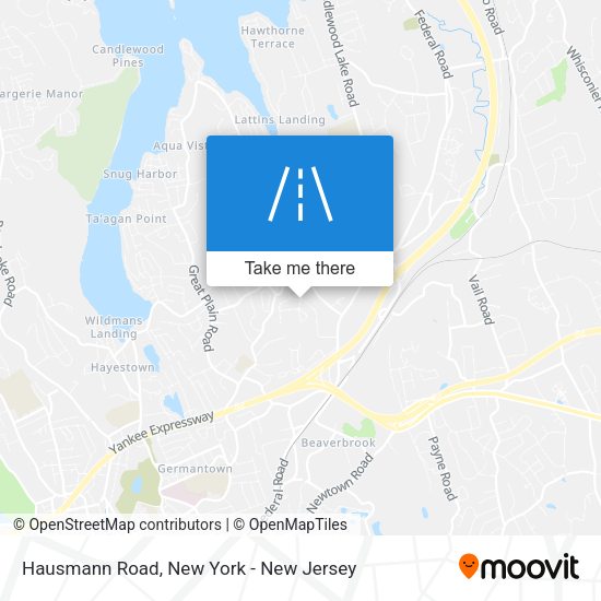 Mapa de Hausmann Road