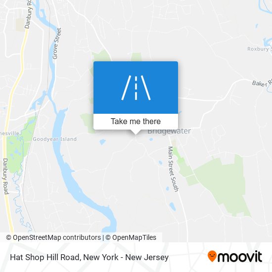 Mapa de Hat Shop Hill Road