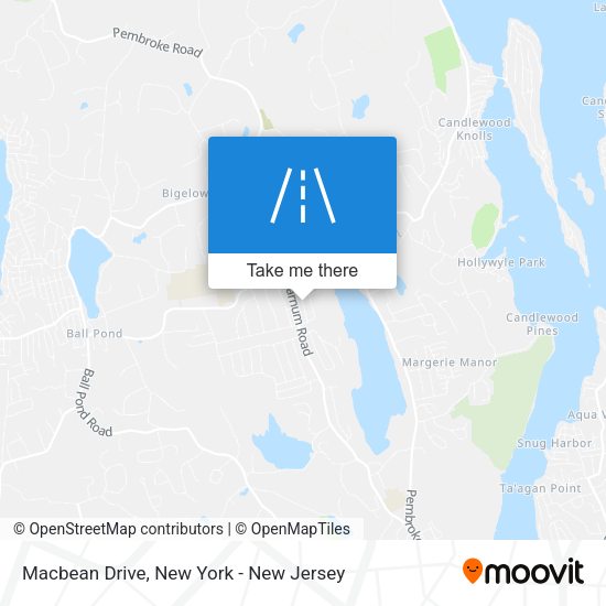 Mapa de Macbean Drive