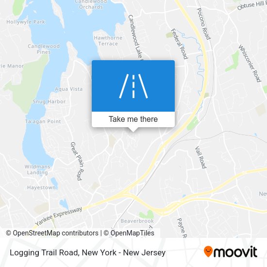 Mapa de Logging Trail Road