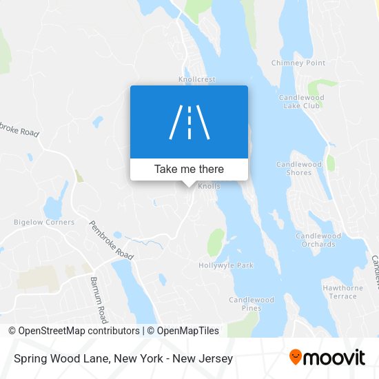 Mapa de Spring Wood Lane