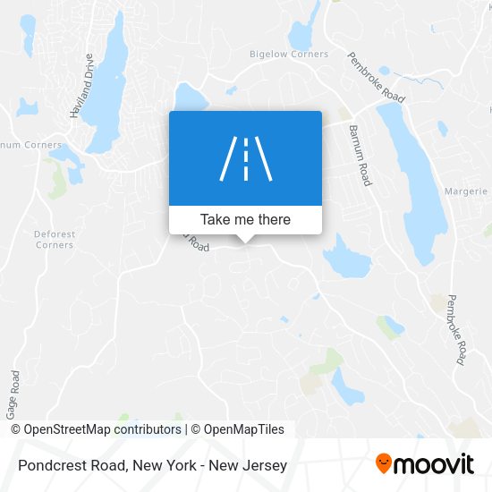 Mapa de Pondcrest Road