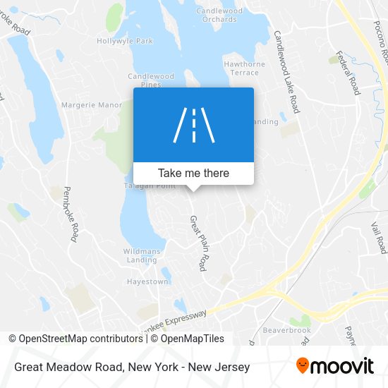 Mapa de Great Meadow Road