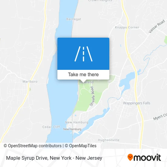 Maple Syrup Drive map