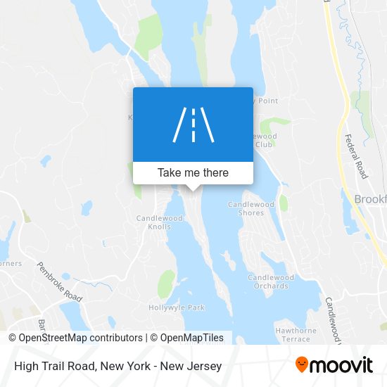 Mapa de High Trail Road