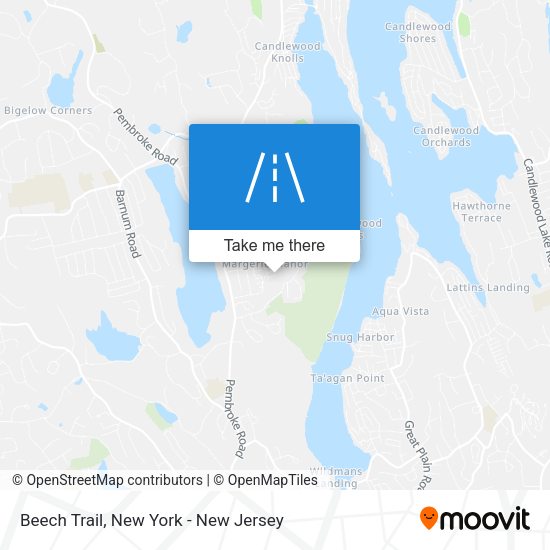 Mapa de Beech Trail