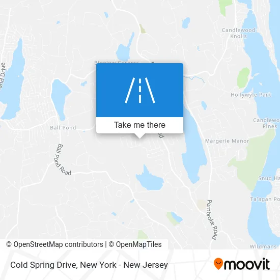 Cold Spring Drive map