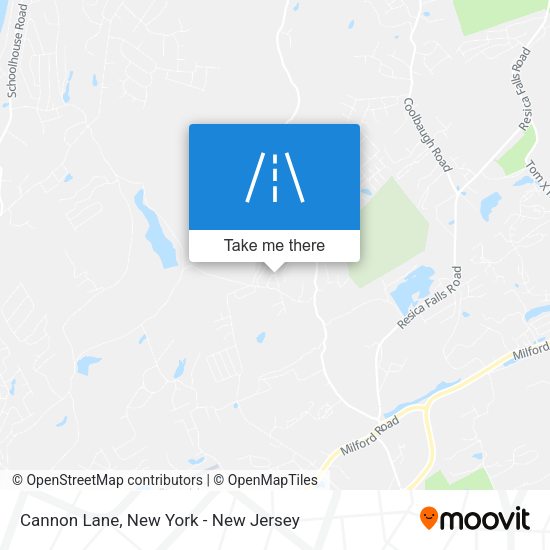 Mapa de Cannon Lane