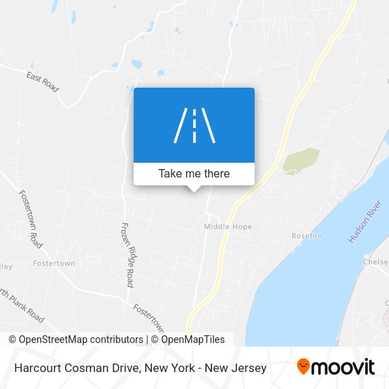 Mapa de Harcourt Cosman Drive