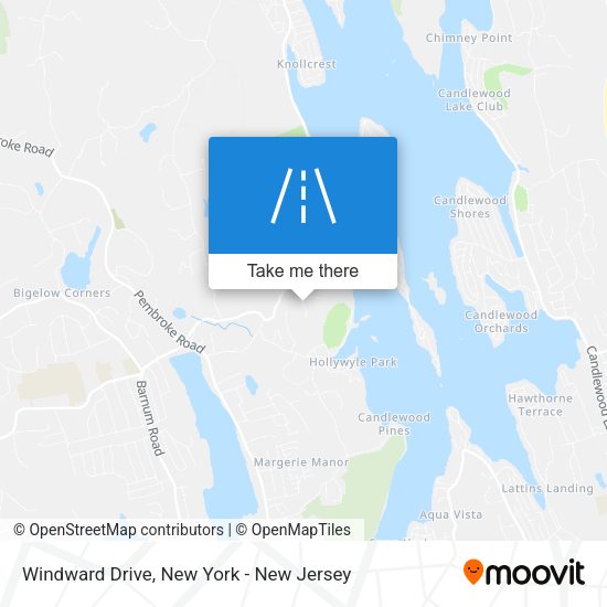 Mapa de Windward Drive