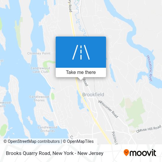 Mapa de Brooks Quarry Road