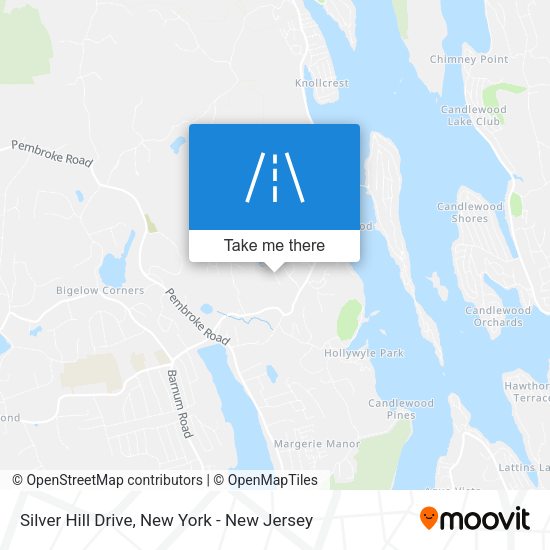 Mapa de Silver Hill Drive