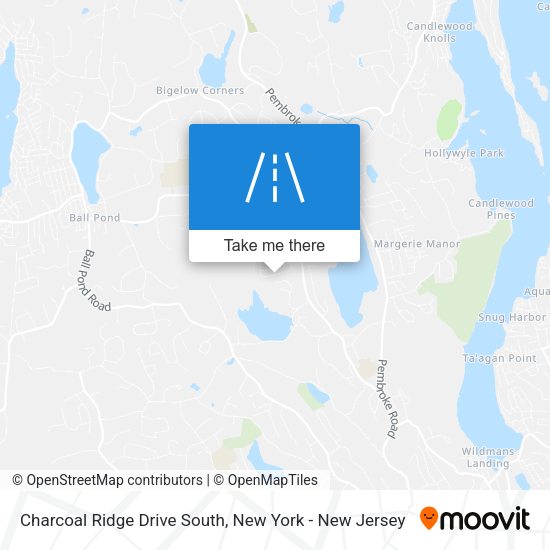Charcoal Ridge Drive South map