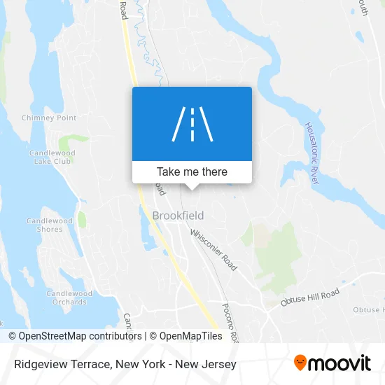 Ridgeview Terrace map