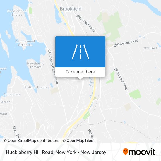 Mapa de Huckleberry Hill Road