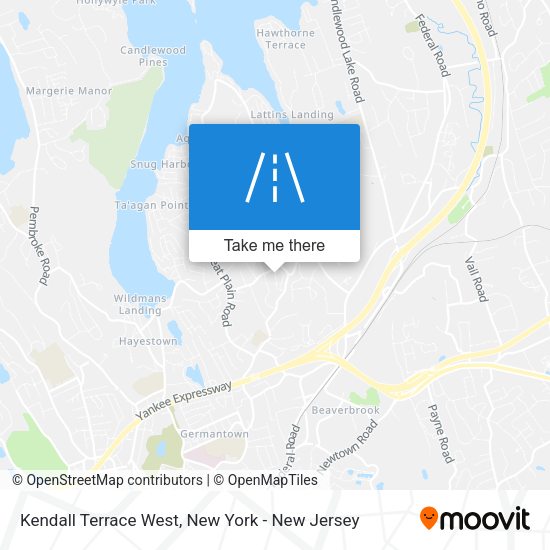 Kendall Terrace West map