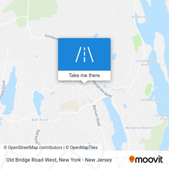 Mapa de Old Bridge Road West