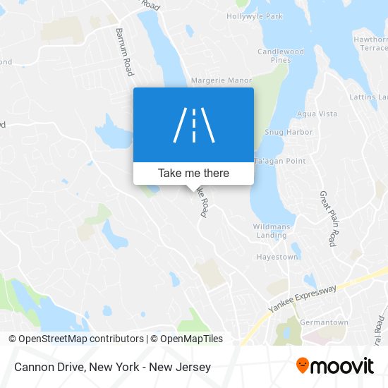 Mapa de Cannon Drive