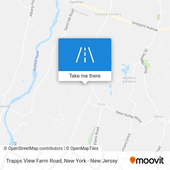 Trapps View Farm Road map