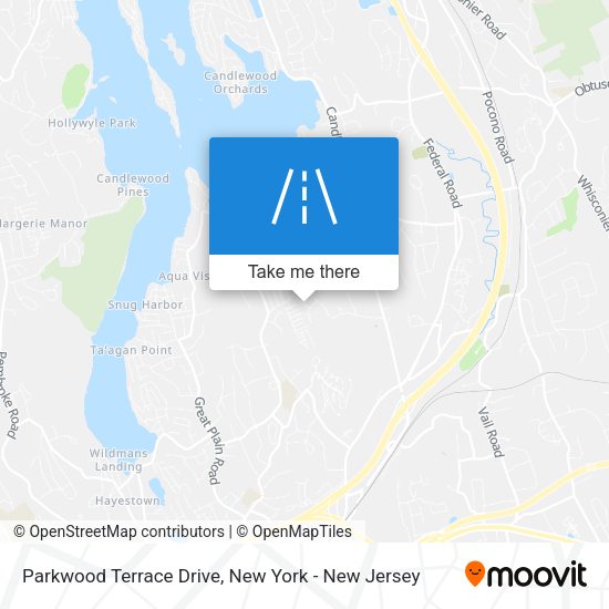 Mapa de Parkwood Terrace Drive