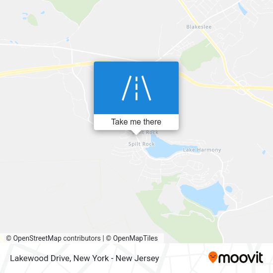 Mapa de Lakewood Drive