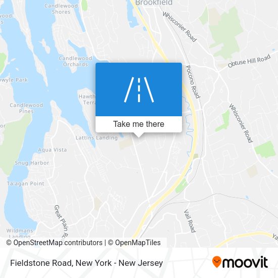 Mapa de Fieldstone Road