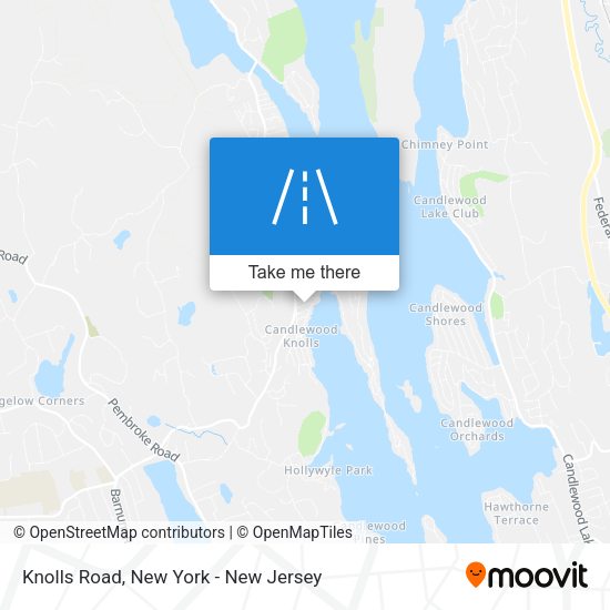 Mapa de Knolls Road