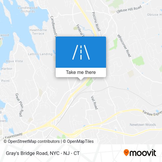 Gray's Bridge Road map