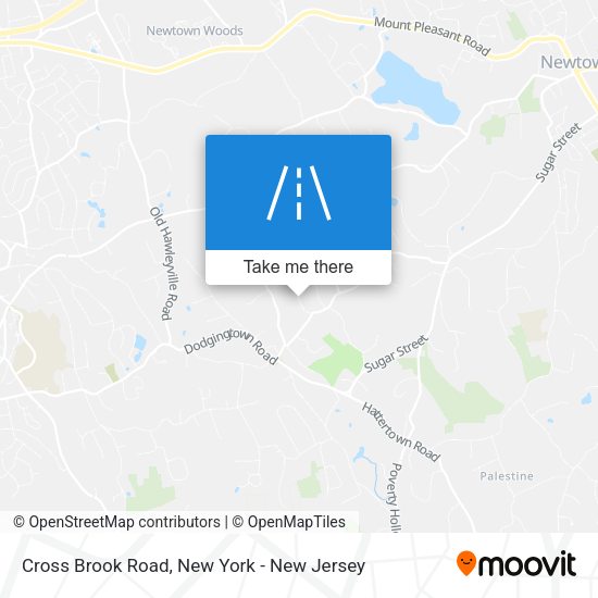 Mapa de Cross Brook Road
