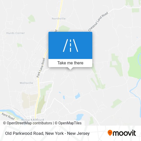 Mapa de Old Parkwood Road